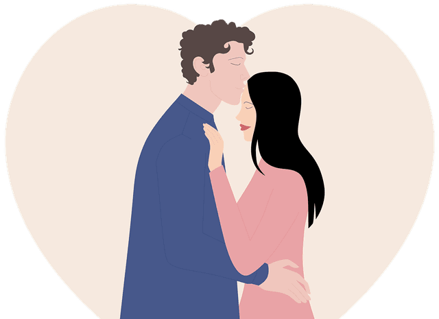 Couple illustration